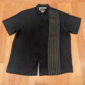 NAT NAST Silk Bowling Shirt Sz L